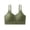 #01 Army Green 【Mix, Match & Rotate: Stock Up on Daily Colors】, variant on Womens Bras, Invisible High Stretch Seamless Wireless Sports Bra, Wide Strap Back Support for Full Bust Daily Errands | TruHer,Army Green Free Size