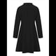 thumbnail image 4 of Vestido Blazer Elegante de Doble Botonadura, Corte Entallado, con Solapa con Muesca, Larga, Informal, para Eventos de Trabajo Negro XL, 4 of 8