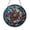 Acrylic 3.5 Inch, variant on Elegant Floral Stained Glass Round Window Panel – Intricate Design Glass Art, Handmade Home Decoration Gift