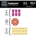 thumbnail image 2 of Cuisinart Air Fryer + Convection Toaster Oven, 8-1 Oven with Bake, Grill, Broil & Warm Options, Stainless Steel, TOA-70 (Navy Blue), 2 of 13