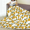 thumbnail image 6 of Vsdgher Yellow Pears Ultra-Soft Micro flannel Blanket Throw Blankets for Couch Sofa, Bed (4 sizes)-50"x40", 6 of 7