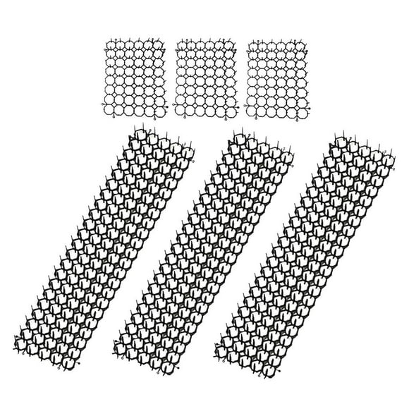 6pcs Garden Cats Animals Spikes Mats Prevents Pet Away cat From Indoor Flower Herbs 60x210mm/135x485mm