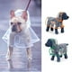 thumbnail image 2 of Chubasquero para perros, impermeable, transparente, ropa de exterior para mascotas, para perros pequeños, medianos, bulldog francés, cachorros, gatos, trajes de macotas, 2 of 5