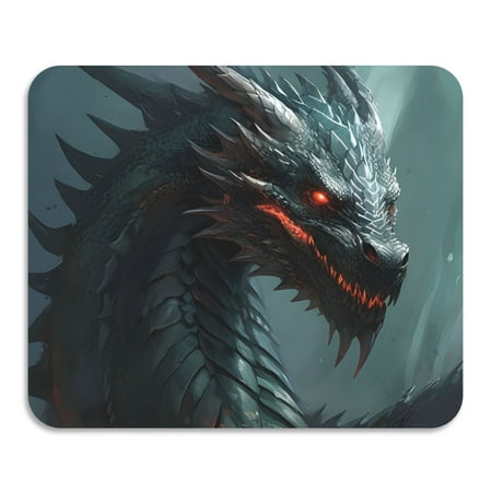 

ALAZA Dish Drying Mat for Kitchen Dragon Cool Counter Absorbent Draining Pad 19.7 x15.7