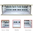 thumbnail image 1 of 1/64 Scale Car Garage Diorama with USB LED Light Realistic Parking Lot Display Case for Model Cars & Miniature Vehicles,hd-M008-60, 1 of 6
