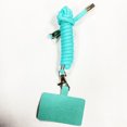 thumbnail image 1 of El cordón cruzado se puede combinar con la cadena de la funda del teléfono móvil, cordón sin orificios, cuerda ajustable para el cuello del teléfono móvil, 1 of 5