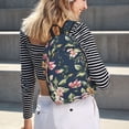 thumbnail image 7 of Balery Vintage Floral Vintage Canvas Backpack for Men and Women - Large Capacity, Durable Travel Laptop Bag for School, Work, Hiking, and Outdoor Activities, 7 of 7