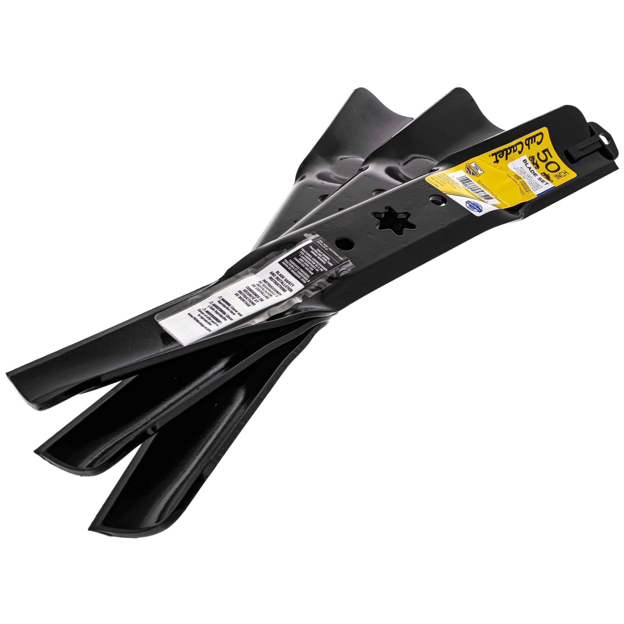 CUB CADET 490-110-C155 Blade Set 50" Decks RZT50 XT1 XT2 GT50 LX50 ZT1-50 ZT2-50