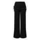 thumbnail image 4 of WILLBEST Pantalones Casuales Para Mujer, Ligeros, Transpirables, Para Playa, de Verano, Con Cintura Elástica Versátil, Cómodos, Con Pierna Ancha, Para Viajes, Picnics y Actividades En Casa., 4 of 4