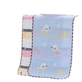 thumbnail image 1 of Toalla infantil de algodón puro, toalla pequeña de algodón jacquard, toalla infantil de gasa de seis capas, 1 of 5