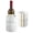 White, variant on Gaderth Marble Stone Wine and Champagne Bottle Chiller Cooler, 2-in-1 Dual-Tone Elegant Wine Chiller Bucket, Elegant Kitchen Utensil Holder, Must Have Wine Chiller for Your Home