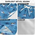 thumbnail image 4 of Sunglasses Shark Palm Tree Swim Trunks Quick Dry Beach Pool Board Shorts Lightweight Stylish Print Sizes 2T to XL, 4 of 8