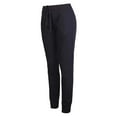 thumbnail image 4 of Women’s Lightweight Everyday Cotton Joggers, Sweatpants, Black L, 1 Pack, 4 of 4