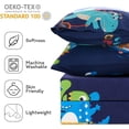 thumbnail image 4 of Pink Moon Unicorn Kids Sheet Set Full Piece Cute Printed Microfiber Bed Sheets for Girls Deep Pocket, 4 of 7