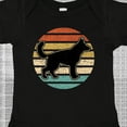 thumbnail image 4 of Inktastic German Shepherd Silhouette Vintage Retro Boys or Girls Baby Bodysuit, 4 of 5