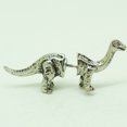 thumbnail image 3 of Latest Fashion Cute 3D Dinosaur Pierced Stud Earring (Antique Silver), 3 of 4