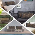 thumbnail image 6 of Boho Flowers Body Pillow Covers 20"x54", Spring Abstract Watercolor Floral Leaf Soft Brushed Microfiber Breathable Throw Pillow Covers, Decorative Pillowcase with Zipper for Couch Sofa Bedroom, 6 of 9