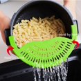 thumbnail image 3 of Colador de silicona con Clip de 2 uds., filtro a presión, colador con Clip, escurridor con embudos plegables, utensilios de cocina de silicona para alimentos Xemadio ZYY-2608, 3 of 5