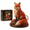 ember fox 1, variant on 3D Beaded Animal DIY Kit, Cute Animals Beading Craft Set, DIY Bead Art Kit for Beginners & Craft Lovers(Highland Cow,Deer,Owl,Red Panda)