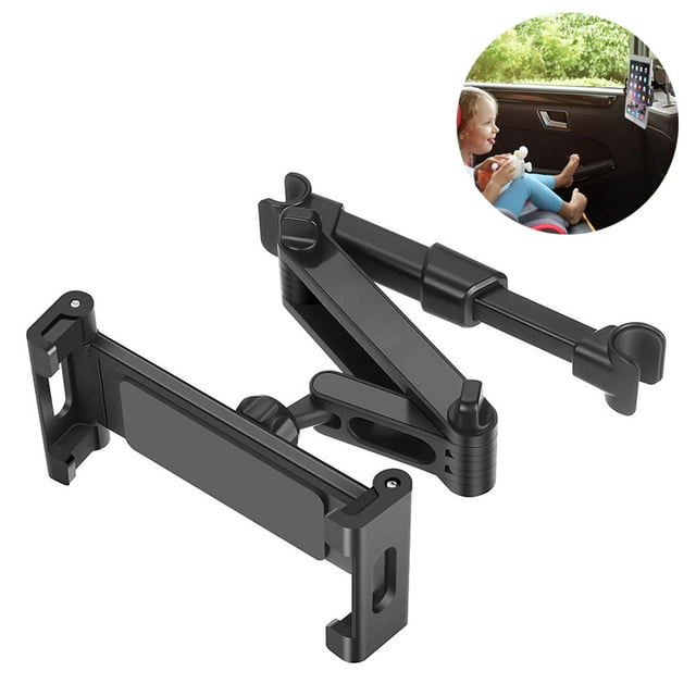 Support de Tablette pour Appuie-Tête de Voiture, Support de Tablette Réglable en Angle pour Siège Arrière de Voiture, pour iPad/tablette/Téléphone Intelligent/Nintendo Switch de 5 Pouces à 14 Pouces