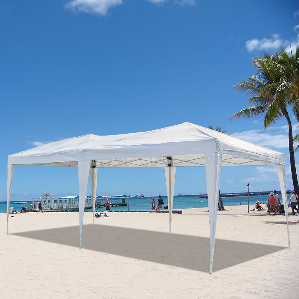 Outdoor Party Tent, 10' x 20' Heavy Duty Outdoor Canopy Party Tent with