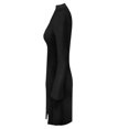 thumbnail image 4 of Vestido George Talla M Abertura en Pierna Negro, 4 of 4