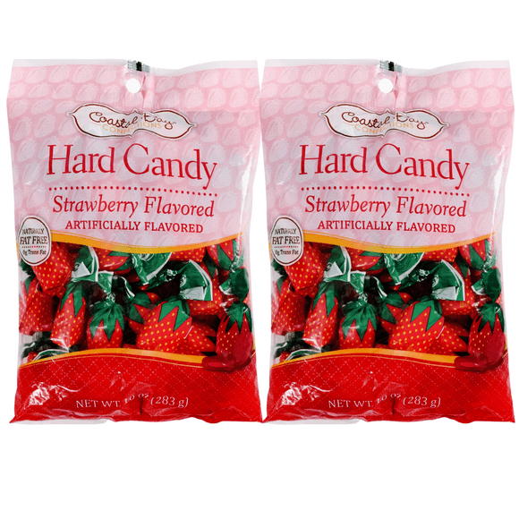 Strawberry Hard Candy Soft Center