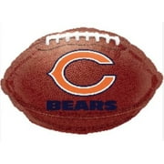 18" CHICAGO BEARS BROWN Football Balloon • Party Supplies Decorations Foil Mylar Balloon