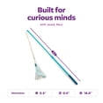 thumbnail image 4 of SmartyKat Frisky Flyer, Interactive Cat Toy, Extendable and Retractable Wand with Feathers, 4 of 13