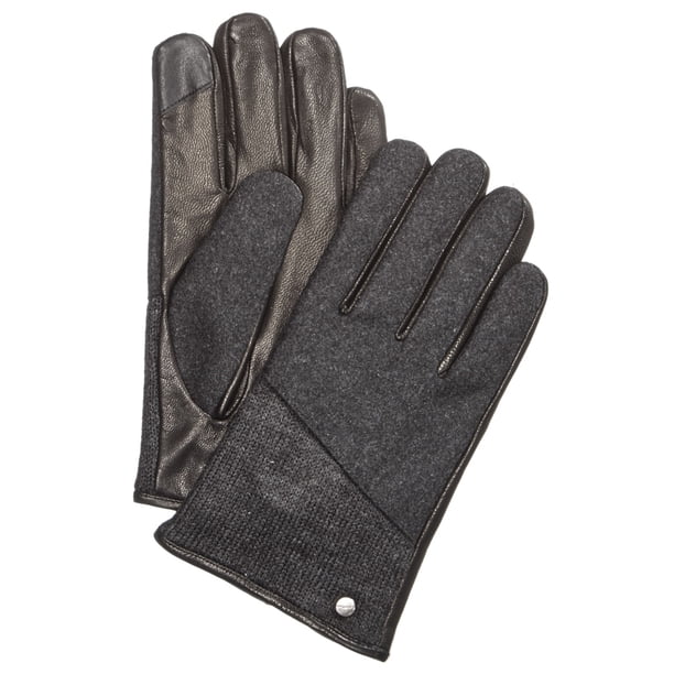 Guantes Mixtos para Hombre Calvin Klein Color Gris Extragrande