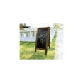 thumbnail image 4 of Excello Global Products 40" x 20" Wooden A-Frame Chalkboard - Rustic - GPP-0001, 4 of 6