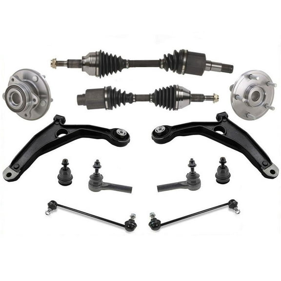 CV Drive Axle Shaft Bearings Chassis for Front Wheel Drive 09-15 3.5 3.6 Journey