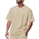 thumbnail image 1 of pstuiky camisetas de hombre, Camiseta de verano para hombre, informal, de color liso, de manga corta y cuello redondo. camisas casuales para hombre m, 1 of 9