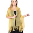 thumbnail image 3 of relayinert Yellow Women S Shawl For Parties Large Size Wind And Sun Shading Protection Can Be DIY Freely, 3 of 6