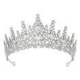 thumbnail image 1 of Elegant Bridal Headband for Wedding Sparkling Rhinestone Bride Hair Accessory Women Headpiece Head Chain, 1 of 5
