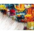 thumbnail image 5 of Unique Loom Lyon Collection Tapis Moderne Abstrait, 9 x 12 Pieds, Multi/bleu, 5 of 5