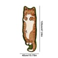 thumbnail image 2 of Alfombra en forma de gato Alfombra sin deslizamiento de la alfombra irregular alfombra de alfombra alfombra alfombra alfombra para sala de estar sala de estar sala de vivero., 2 of 8