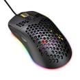 thumbnail image 1 of Ratón Con Cable Rgb Ratón Luminoso Para Juegos Con 6 Botones Puede Apagar Las Luces Adecuado Para Computadoras Juegos Oficinas Scienceny EL011179-00, 1 of 5