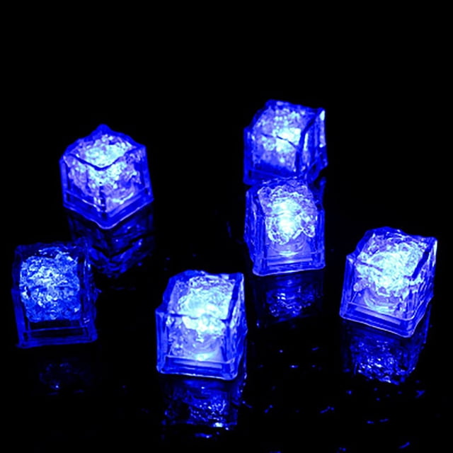 1Pc Luminous Ice Cube Blue, Party Decorative Led, Home and Kitchen, 1Pc Luminous Ice Cube, By Relocy