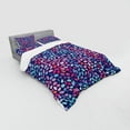 thumbnail image 3 of Ambesonne Modern Bedding Set 3 Pcs, Watercolor Sketch Mosaic, Twin, Blue Pale Blue and Pink, 3 of 3