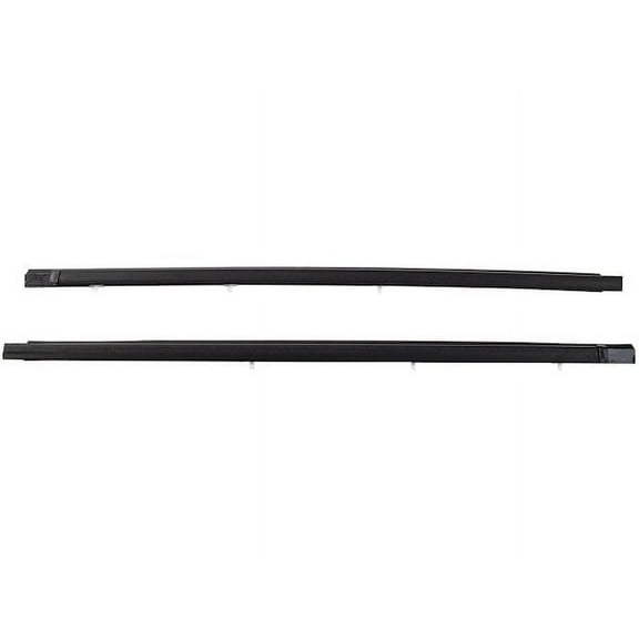 Door Window Belt Weatherstrip Kit 2 Piece - Compatible with 1995 - 2004 Toyota Tacoma 1996 1997 1998 1999 2000 2001 2002 2003