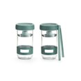 thumbnail image 2 of Lekue Pickling Fermenting Kit, 24 oz, green, 2 of 6