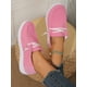 thumbnail image 3 of Women's Casual Outdoor Velvet Material Lace-up Flat Shoes In Black, Warm Lining, 3 of 4