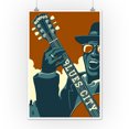 thumbnail image 3 of Memphis, Tennessee, Blues City (12x18 Wall Art Poster, Room Decor), 3 of 3