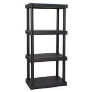 Hyper Tough Plastic 4-Tier Storage Shelves 47.6