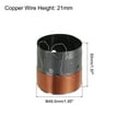thumbnail image 2 of Bobina de voz Woofer Uxcell de 1.95 pulgadas, bobina de altavoz de alambre de cobre de 2 capas para reparación de altavoces, 1 paquete, 2 of 4