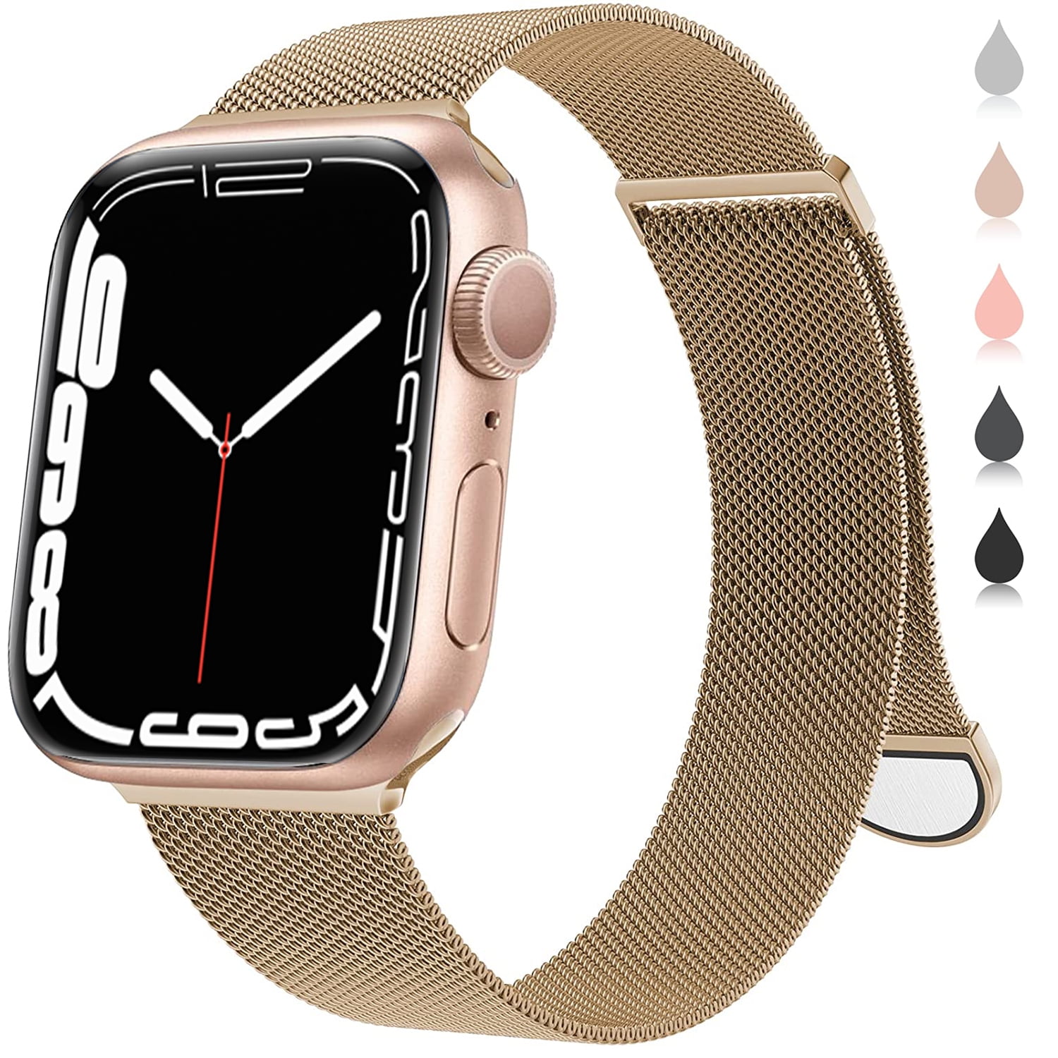 Apple Watch Bands 38mm 42mm 40mm 44mm 41mm 45mm，Adjustable Strap