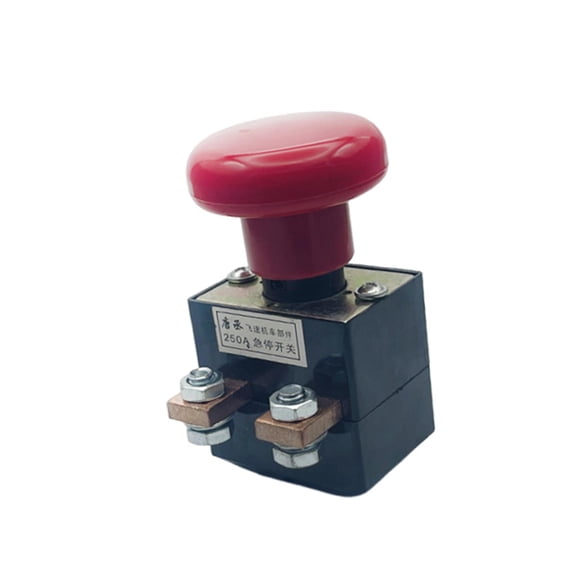 Interruptor de parada de emergencia, interruptor de parada de emergencia de alta resistencia de repuesto para instalaciones eléctricas. 250A