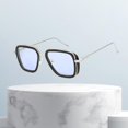 thumbnail image 3 of de sol cuadradas para mujer de moda Sombras tamaño Protección Azul Hugo gafas de sol de mujer, 3 of 7