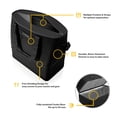 thumbnail image 4 of RTIC 24-Can, 25 Ltr, 2-in-1 Chillout Bag, Hybrid Cooler Bag with Cooler Compartment, Black, 4 of 9